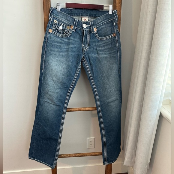 Vintage Y2K True Religion Billy Flap Straight Jean - Picture 1 of 10